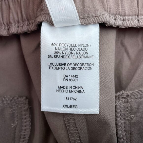 Modern Ambition High-Rise Travel Pants XXL Beige Elastic Waist Womens 1624 - Picture 8 of 15